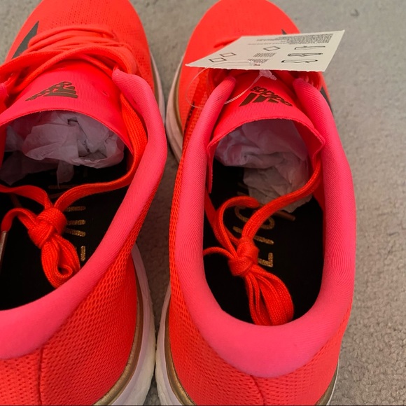 Adidas adios 5 Hot Coral Pink Reflective Sneakers - Picture 5 of 16